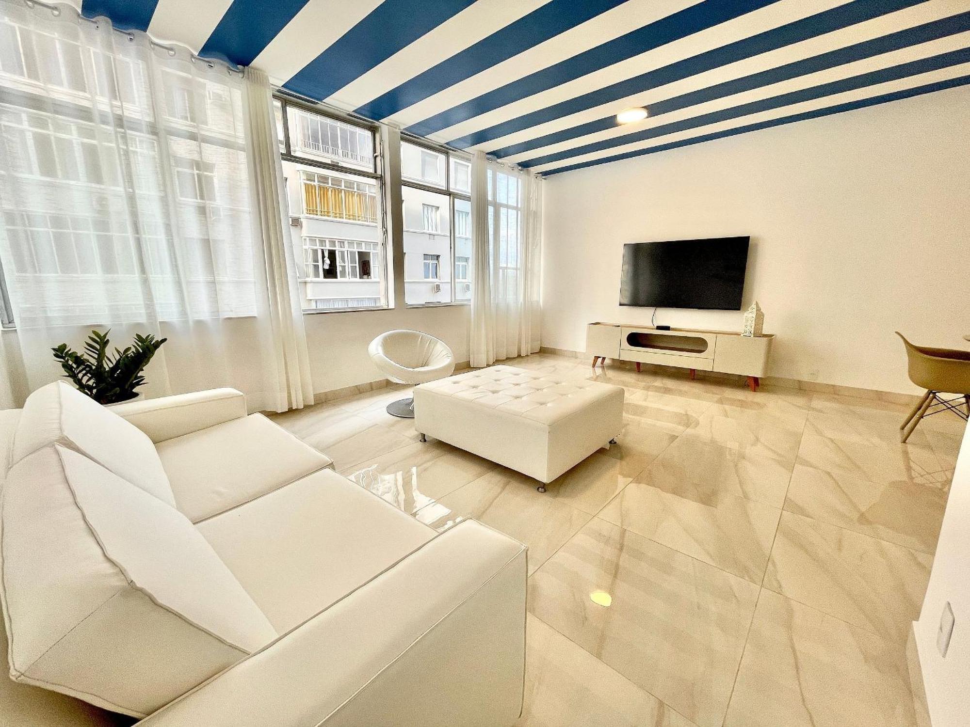 Moderno Com Vista A De Copacabana Apartemen *